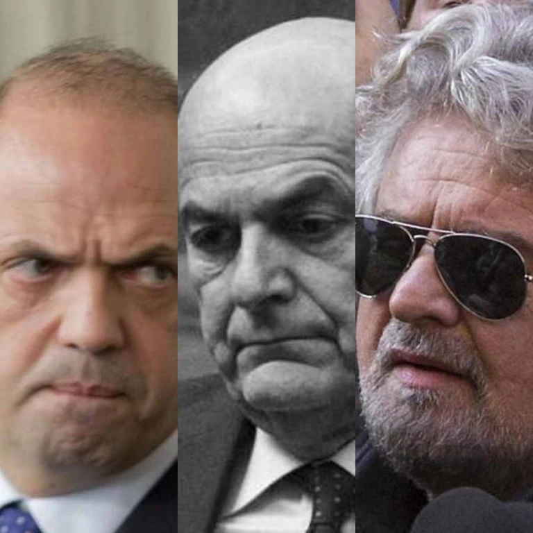 Alfano, Bersani e Grillo