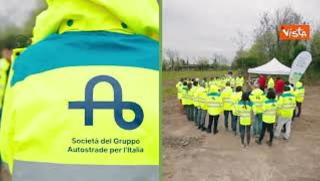 Autostrade estende la forestazione lungo la sua rete con 60 ettari di nuove aree verdi nel 2024-2025