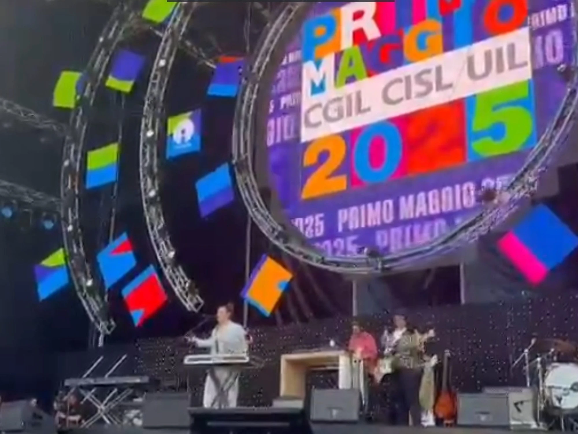 Concertone 1° maggio, il racconto: "Bella Ciao" e "Palestina libera"