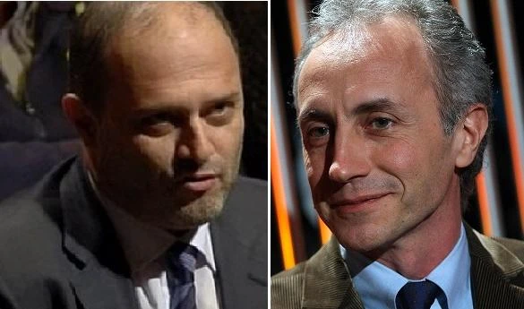 Franco Bechis e Marco Travaglio