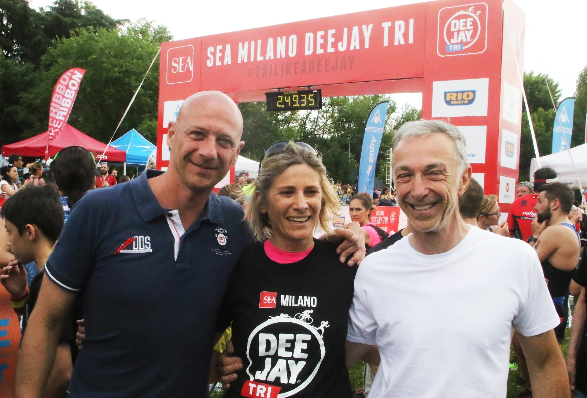 Deejay Tri alla terza edizione: da Milano a Senigallia, la grande festa del triathlon