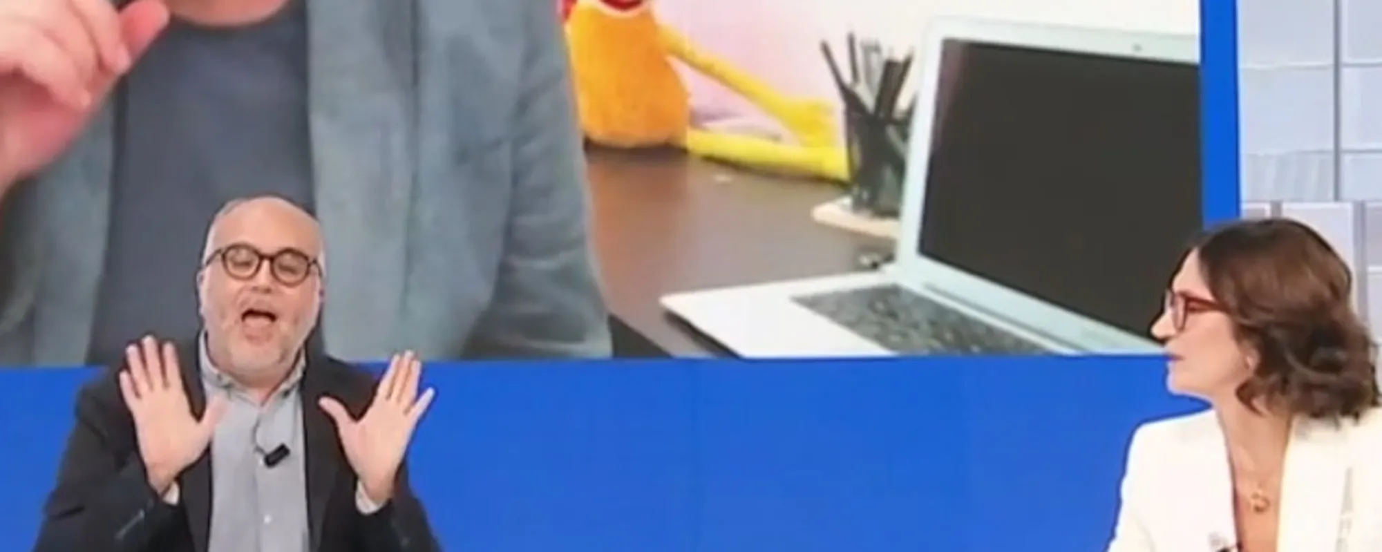 "Fa un po' ridere". Così Gelmini smonta Christian Raimo in diretta