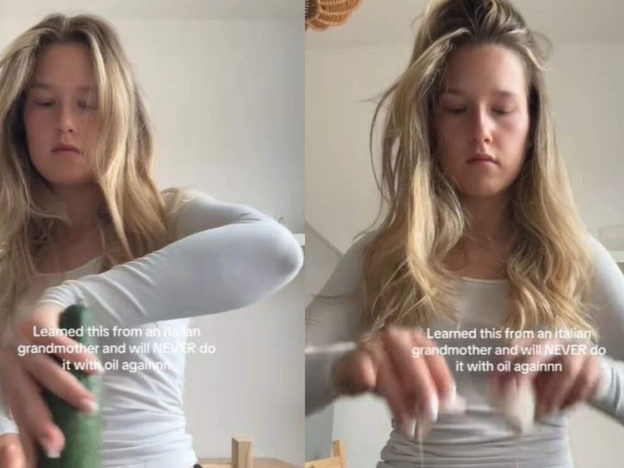 "Assolutamente no": questo video col cetriolo è un caso 