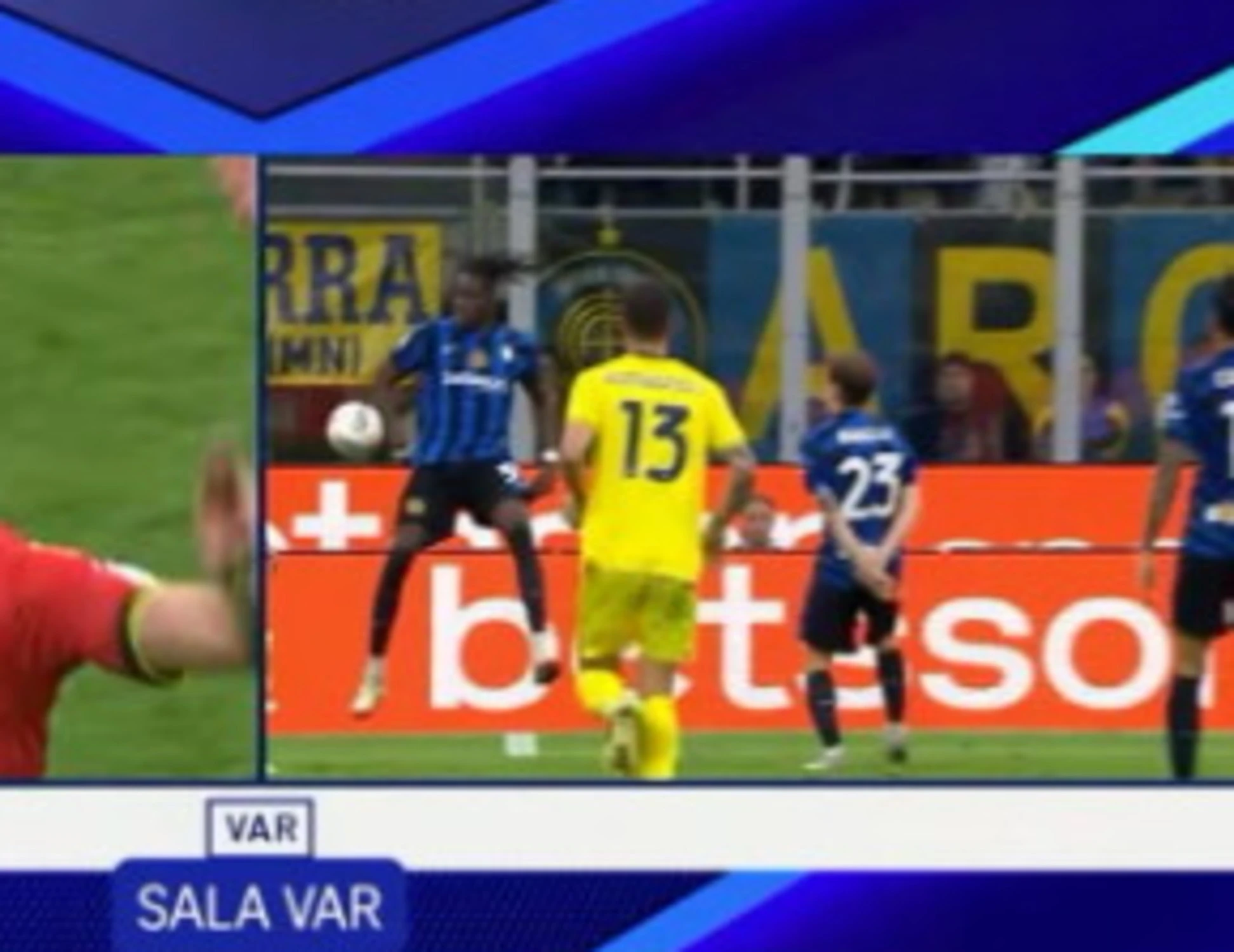 Inter, l'audio in sala Var cambia tutto: "Dagli questa"