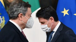 Draghi e Conte
