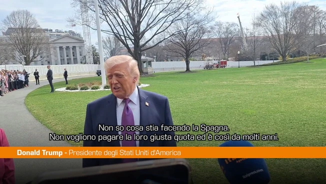 Trump "Il popolo spagnolo è fantastico, la leadership no"