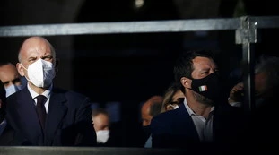 Aperture, Matteo Salvini: "Ecco il piano per tutte le attività". Enrico Letta: "Irresponsabile, voleva sbracare subito"