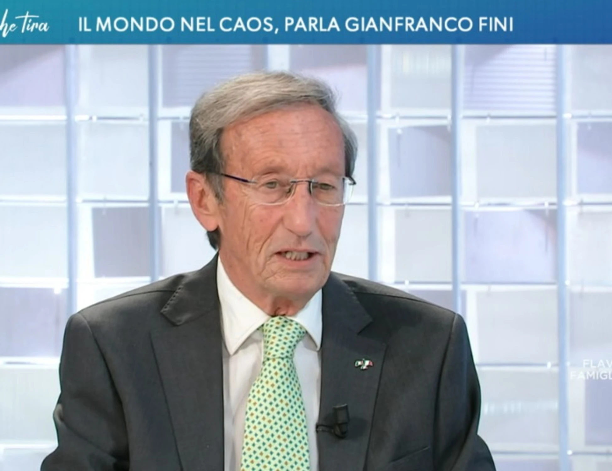 Gianfranco Fini elogia Meloni: "Perché è empatica con gli altri leader"
