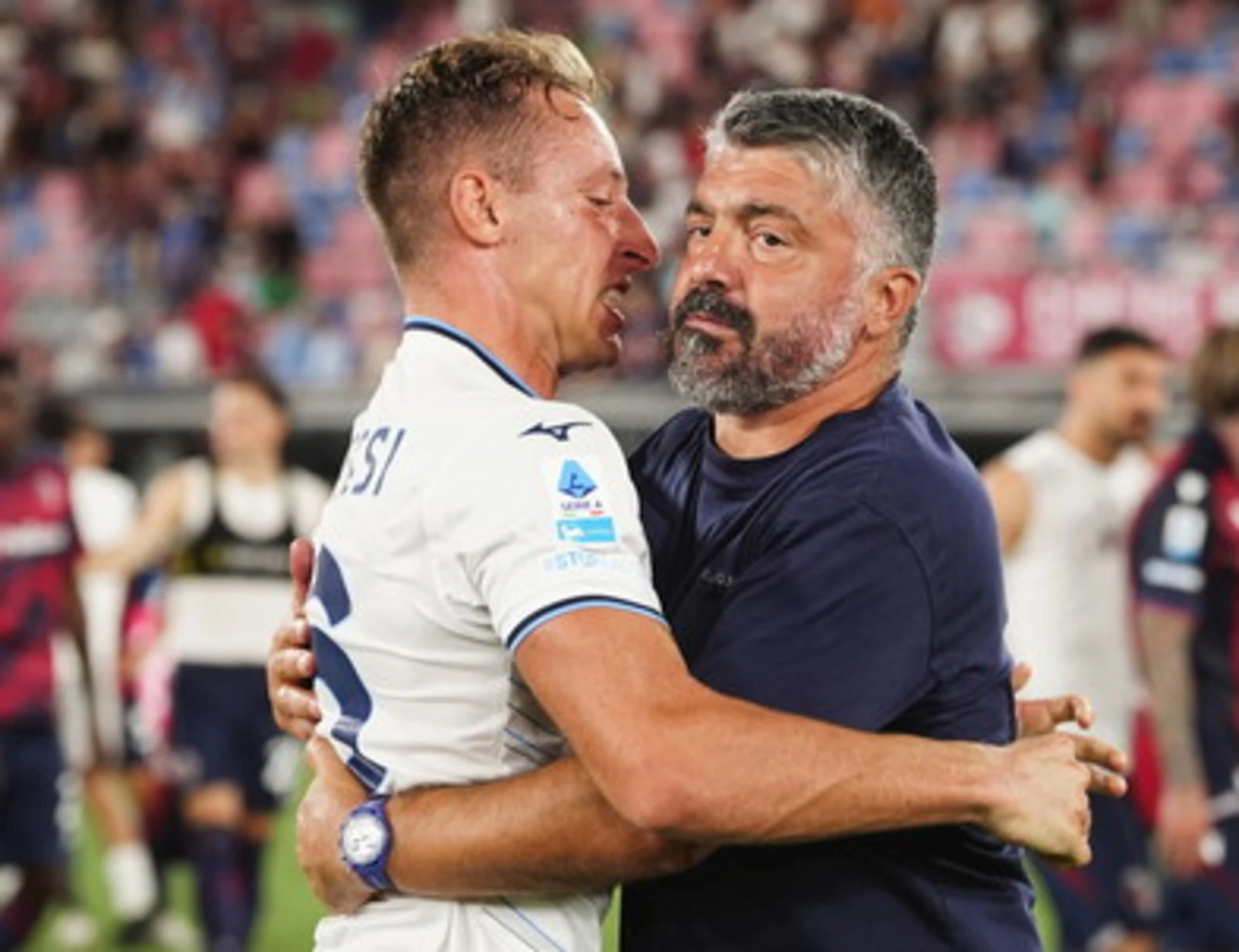 La Lazio batte il Bologna, Frattesi salva Gattuso: "Uomo vero, sono qui per lui"