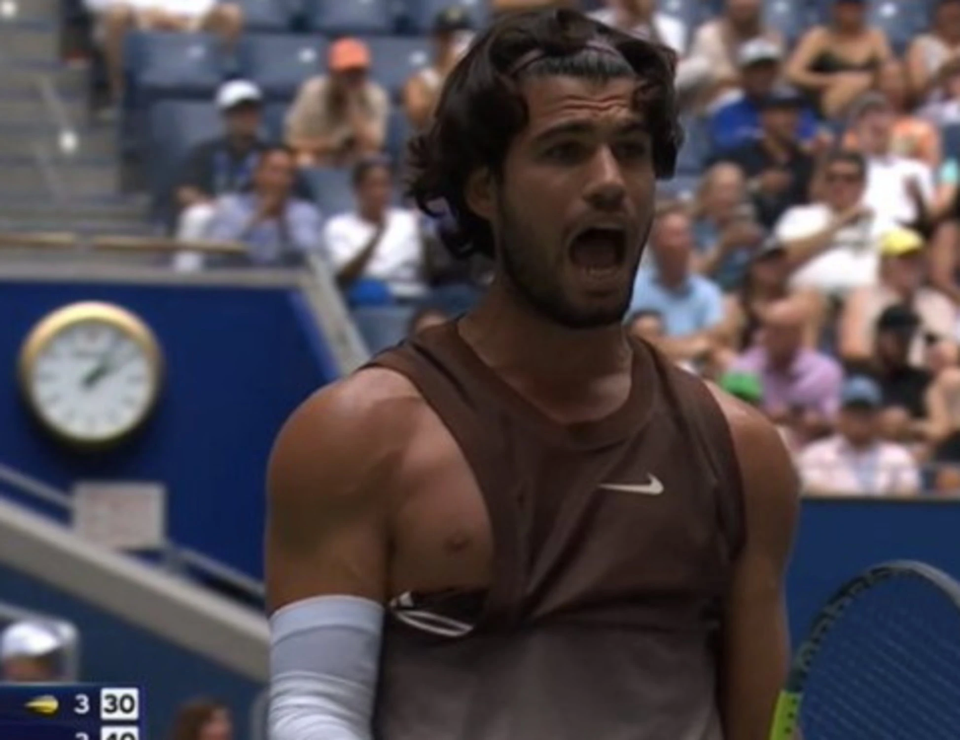 Carlos Alcaraz, ormone impazzito per il capezzolo: caos agli Us Open