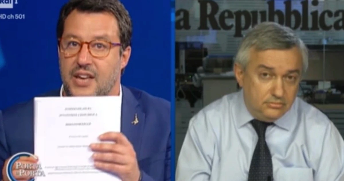 Porta a Porta, Salvini replica a Molinari: "Stati Generali? Non mi pagano per fare sfilate"