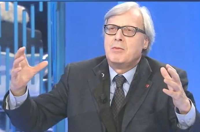 Vittorio Sgarbi: "Anche Papa Francesco ha i suoi 5 minuti. I miei, a dire il vero, sono anche più di 5"