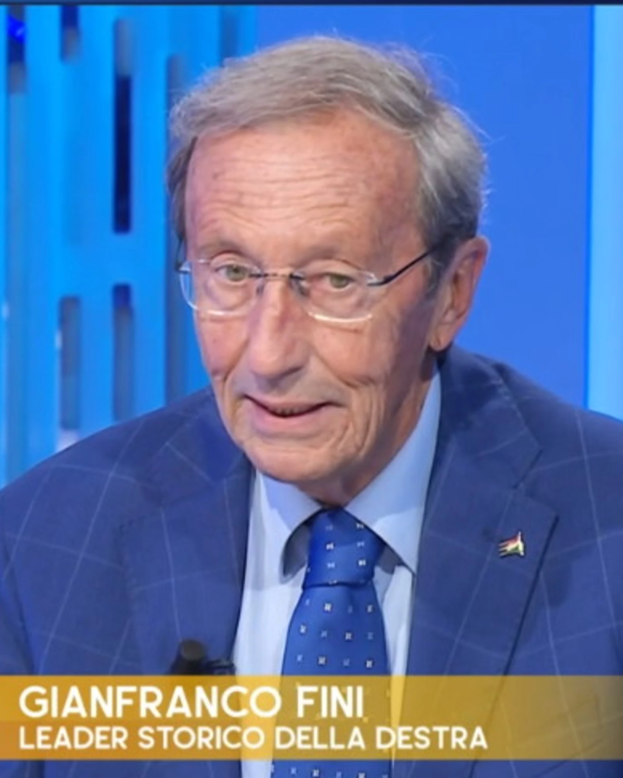 Otto e mezzo, Gianfranco Fini gela lo studio: "Flotilla? Non è stato un attacco"