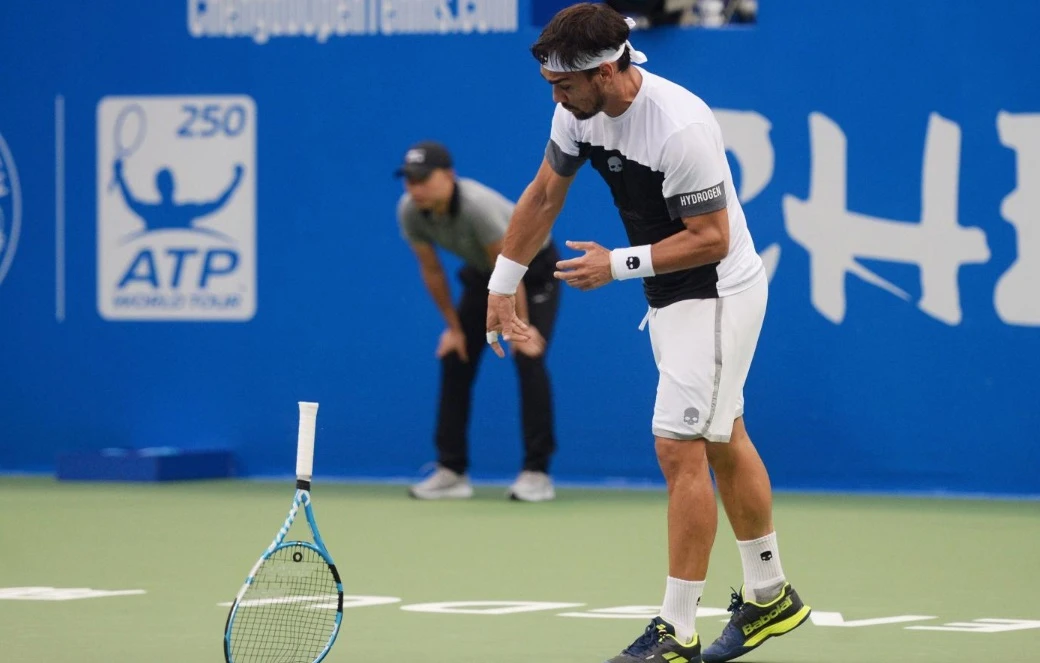 Fabio Fognini si arrende in finale in Cina: sprecati quattro match point