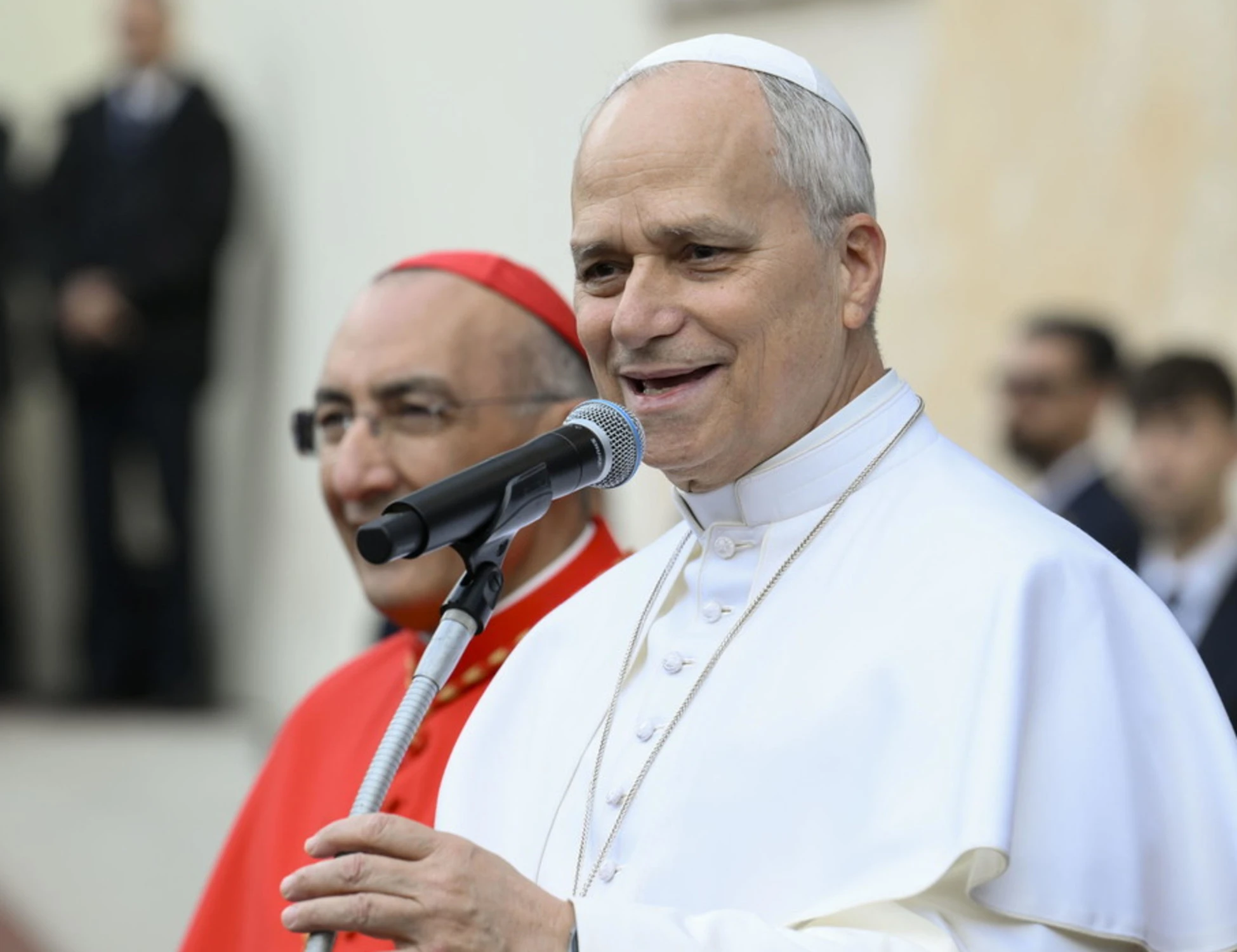 Papa Leone scrive al Tgcom per l'anniversario del sito