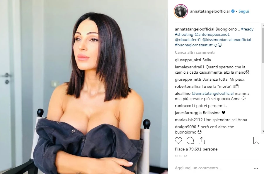 Anna Tatangelo, un terremoto erotico: ecco la nuova versione della cantante...da svenire