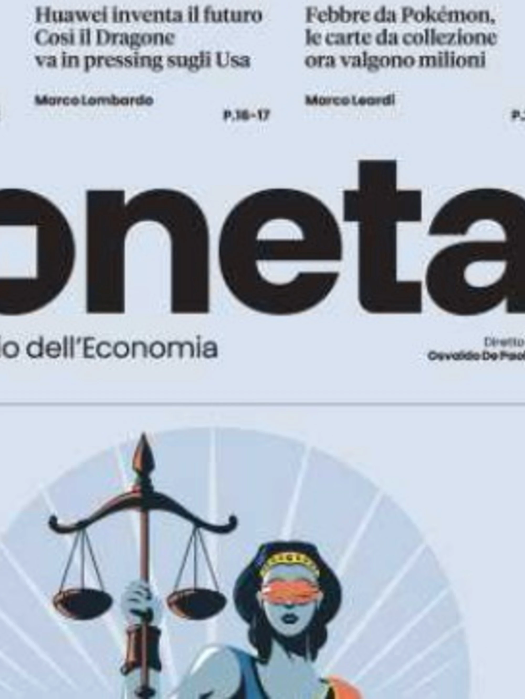 Su "Moneta" oggi in edicola: i conti della giustizia e il "rosso" dello Ior