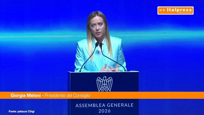 Meloni "L'economia italiana ha retto l'onda d'urto"