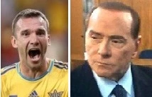 Dal calcio alla politica via Milan: Silvio lascia, Sheva inizia, Fabio applaude