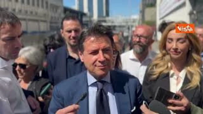 Conte: Convinceremo Grillo a votare a Genova? Chi lo sa, non lo so affatto