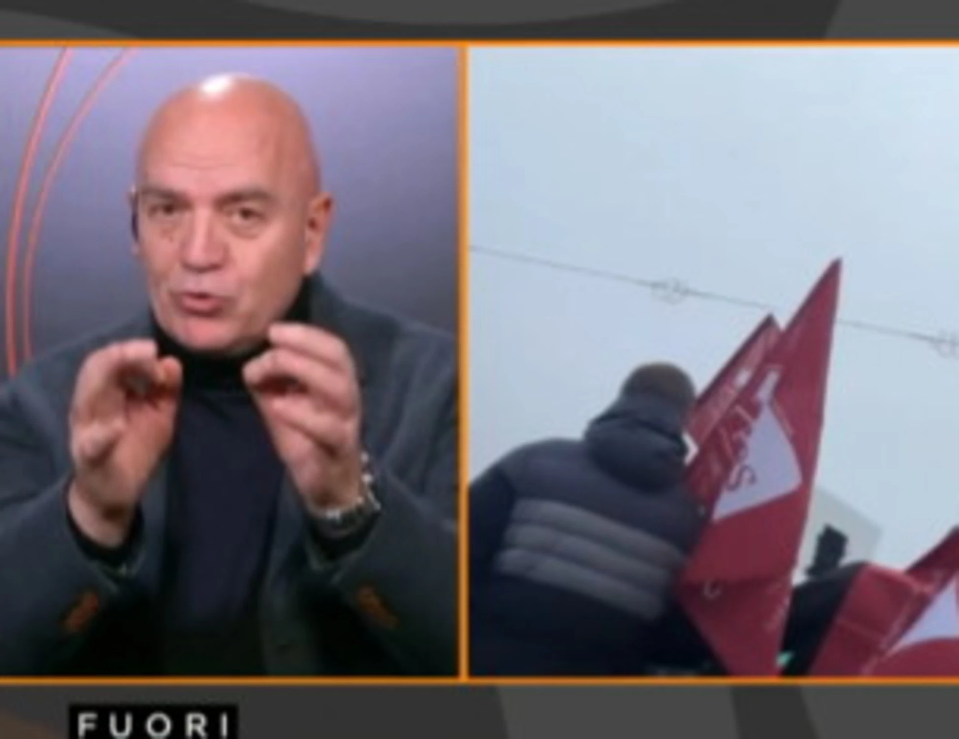 Fuori dal coro, il nazi-insulto di Marco Rizzo: "Ursula Waffen!"