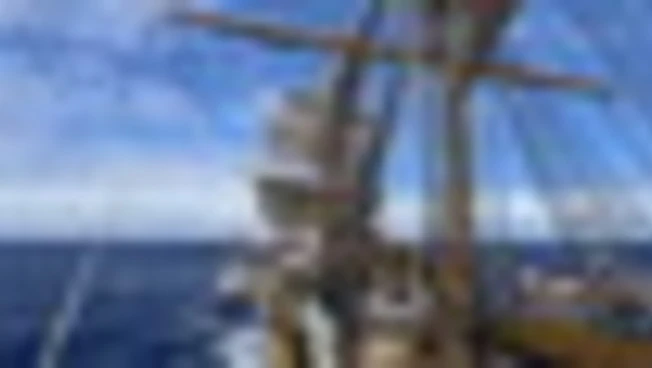 Amerigo Vespucci fa rotta verso l'Italia dopo il Nord America