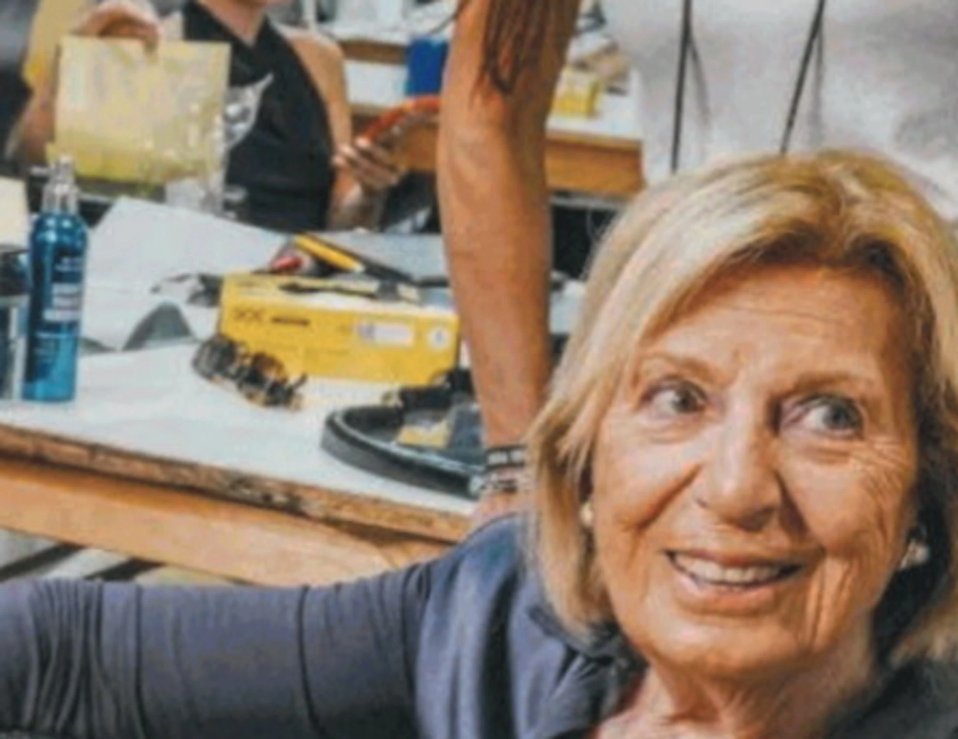 Adriana Poli Bortone: "Il tatuaggio dell'Msi me lo porto nell'aldilà e andrò al 25 aprile..."