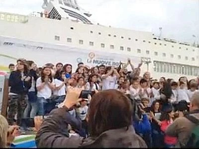 Grasso ai ragazzi della nave della legalità: "Iniziamo questa nuova avventura"