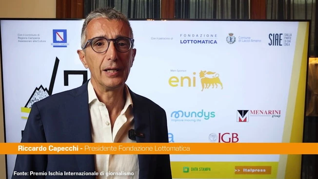 Premio Ischia, Capecchi "Luogo giusto per promuovere contenuti plurali"