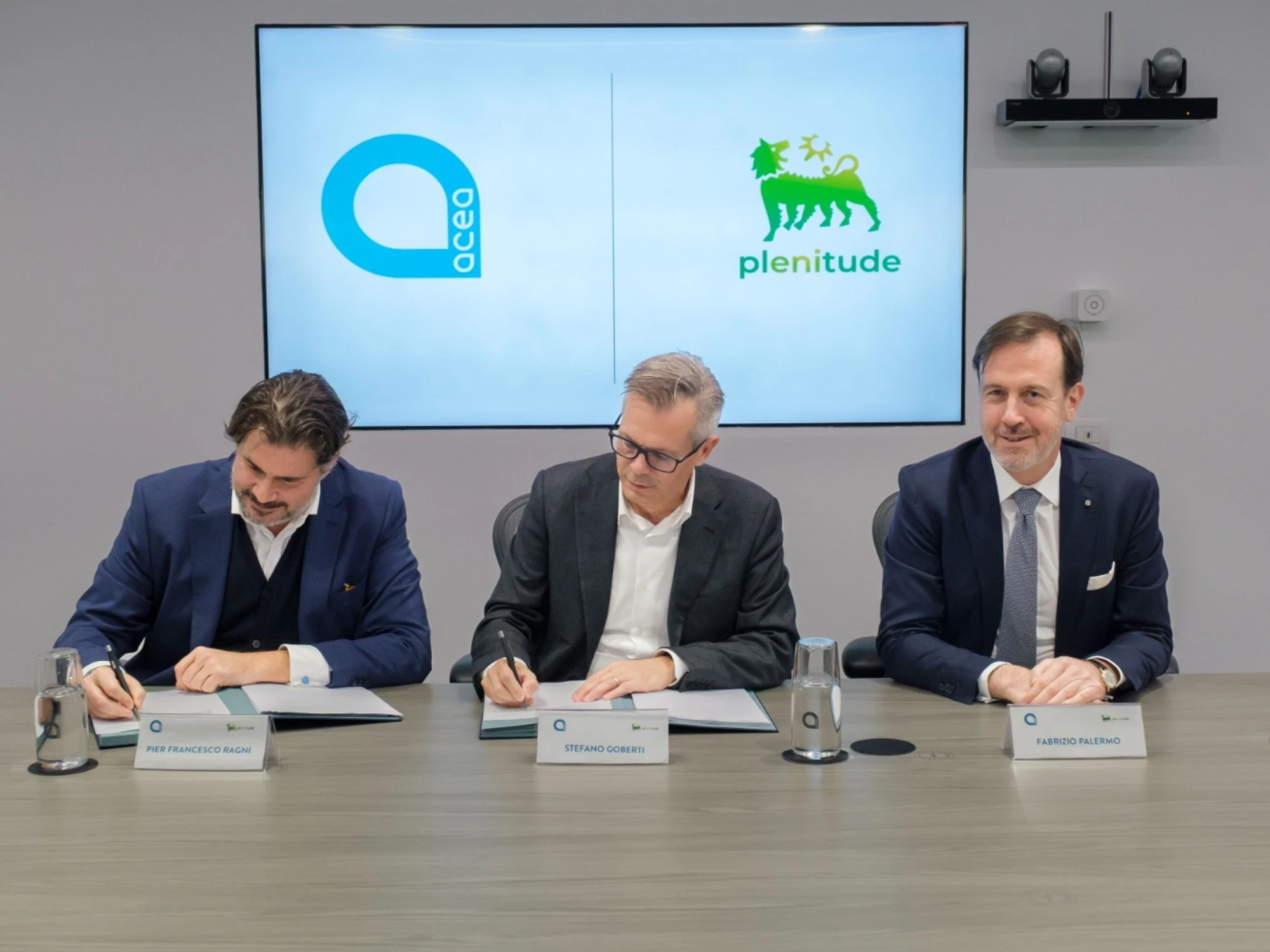 Plenitude firma con ACEA l’accordo per l’acquisizione di ACEA Energia