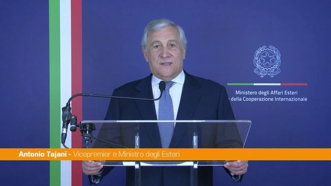 Tajani "Le nostre forze armate sono straordinarie costruttri