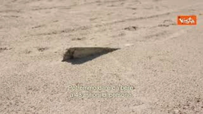 Bonelli pianta l'ombrellone nel letto del fiume Po: Un disastro, i nostri fiumi si prosciugano