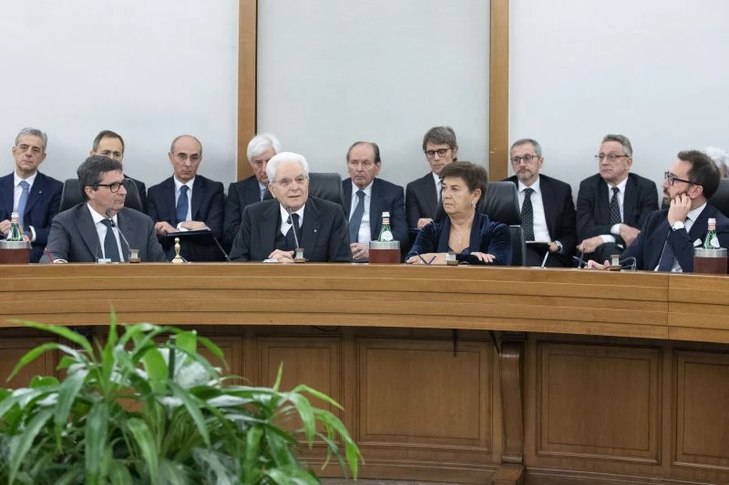 Mattarella "Serve coraggio nella ricerca del dialogo"