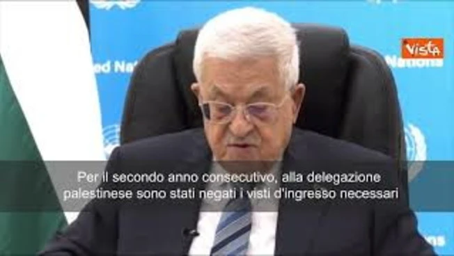 Abu Mazen all’Onu: Siamo stati puniti per aver chiesto la fine dell’occupazione della Palestina