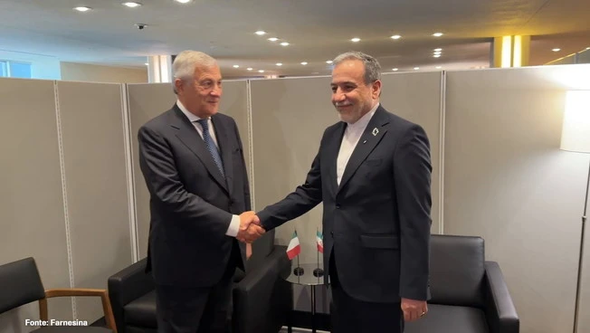 Tajani all'Onu incontra il ministro degli Esteri iraniano