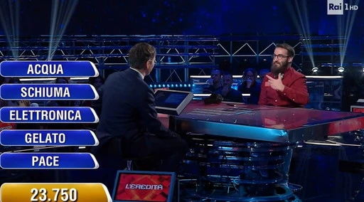 L'Eredità, "mi si è cancellata l'idea": black-out, il dramma di David Maria