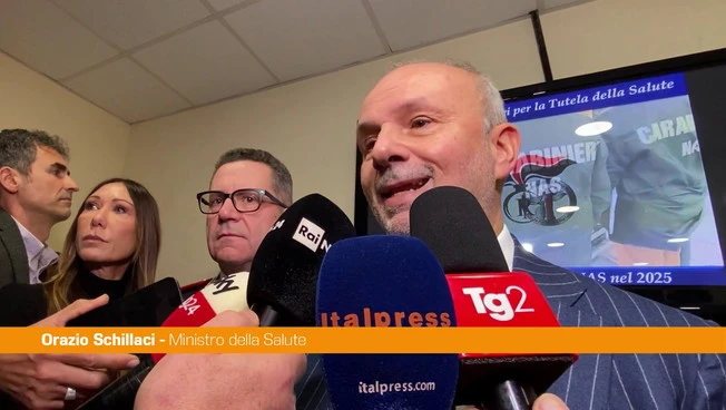 Schillaci "Dai Nas lavoro prezioso nell'interesse della salute dei cittadini"