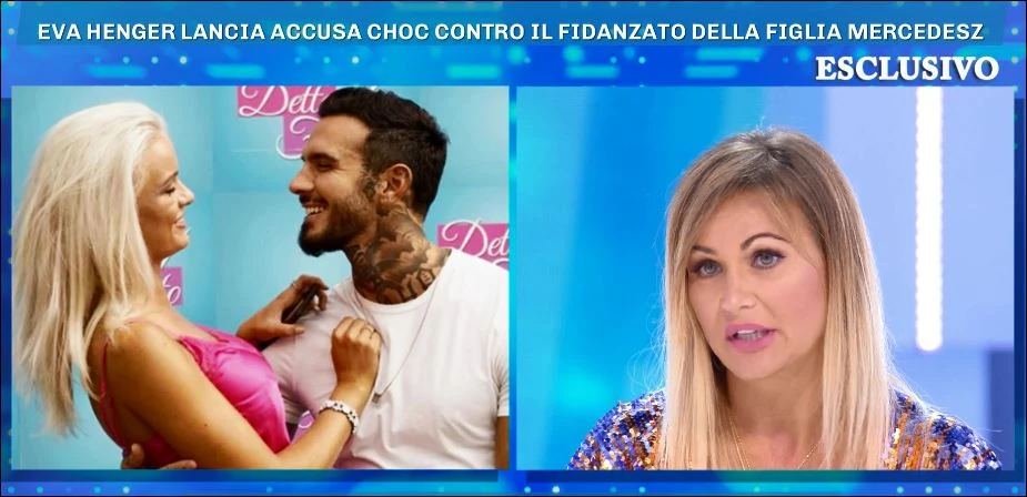 Domenica Live, il dramma di Eva Henger: "Mia figlia pestata dal fidanzato, ma lo giustifica"