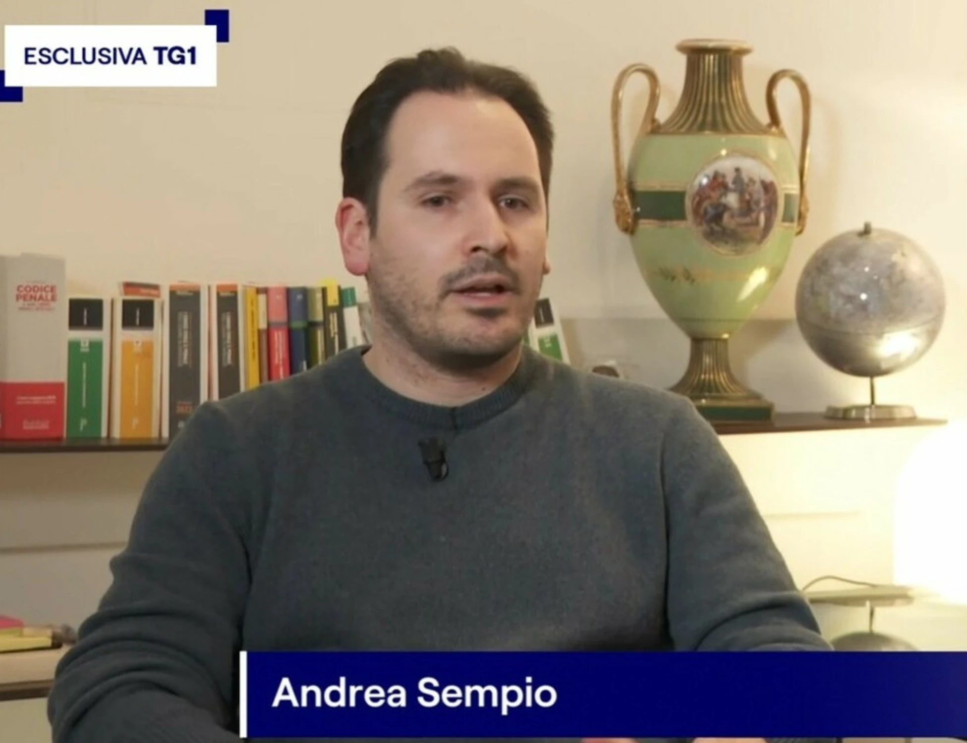 Garlasco, Andrea Sempio nega tutto al Tg1: "Non l'ho mai visto"