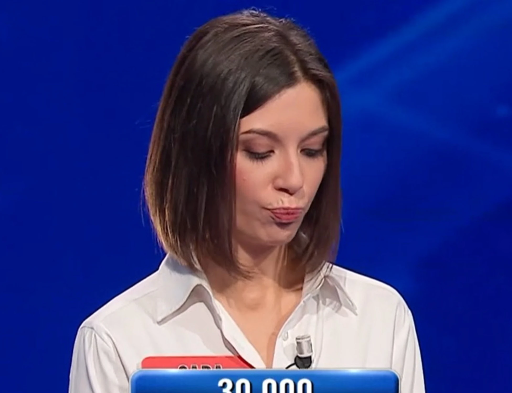 L'Eredità, Sara dice "elicottero": tutti sconcertati