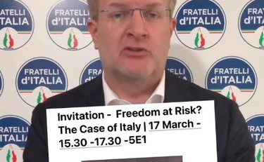 FdI, la denuncia: "Vergogna anti-italiana della sinistra al Parlamento Ue"