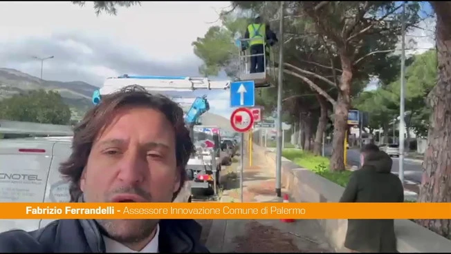 Palermo, al via installazione di 200 nuove telecamere in viale Regione Siciliana