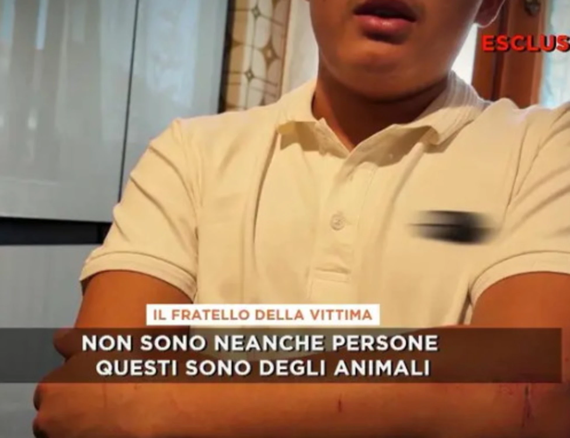 Fuori dal Coro, il fratello di Gianluca Ibarra Silvera: "Animali, il marchio sulla parete poi le coltellate"