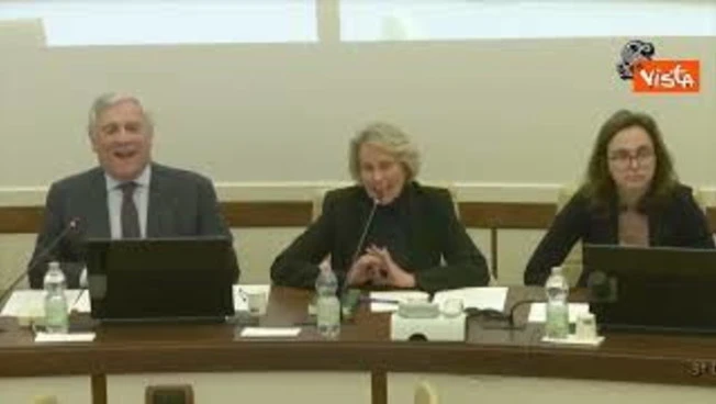 Bagarre in Commissione Senato, Tajani a Conte: Io non sono andato in ginocchio da Merkel o da Trump