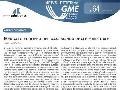E' on line il nuovo numero della newsletter del Gme
