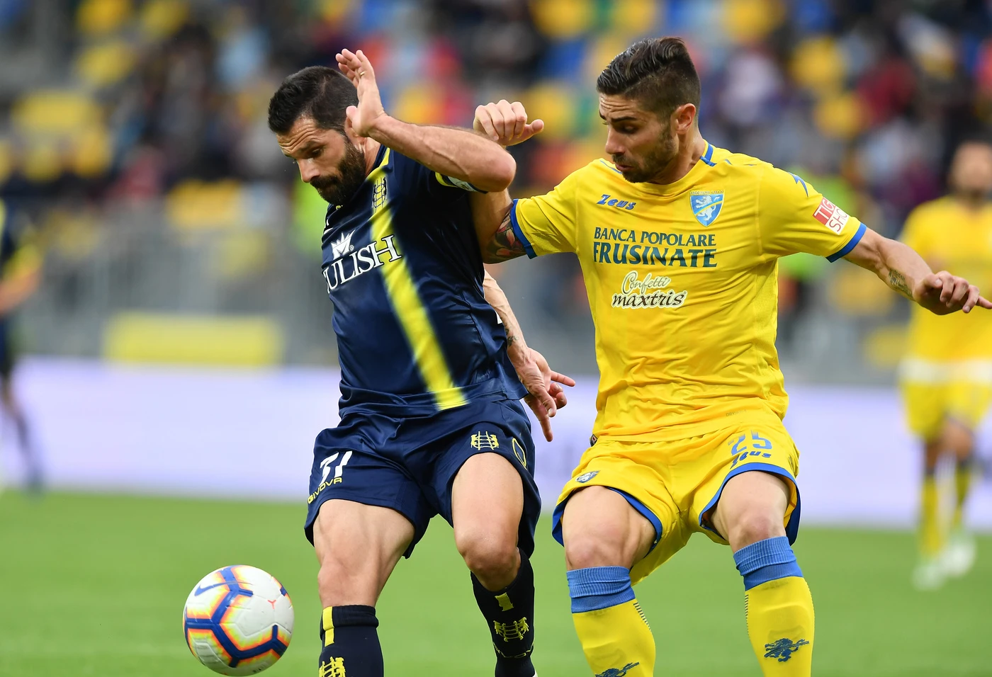 Frosinone-Chievo, senza reti l'anticipo di... Serie B. Ultima partita per Pellissier
