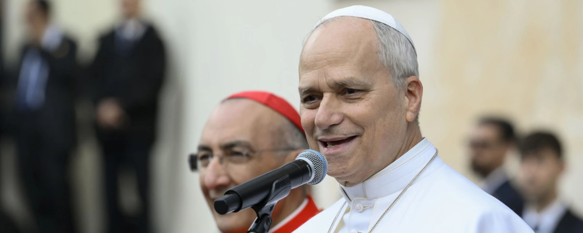 La lettera <br />di Papa Leone <br />per il Tgcom