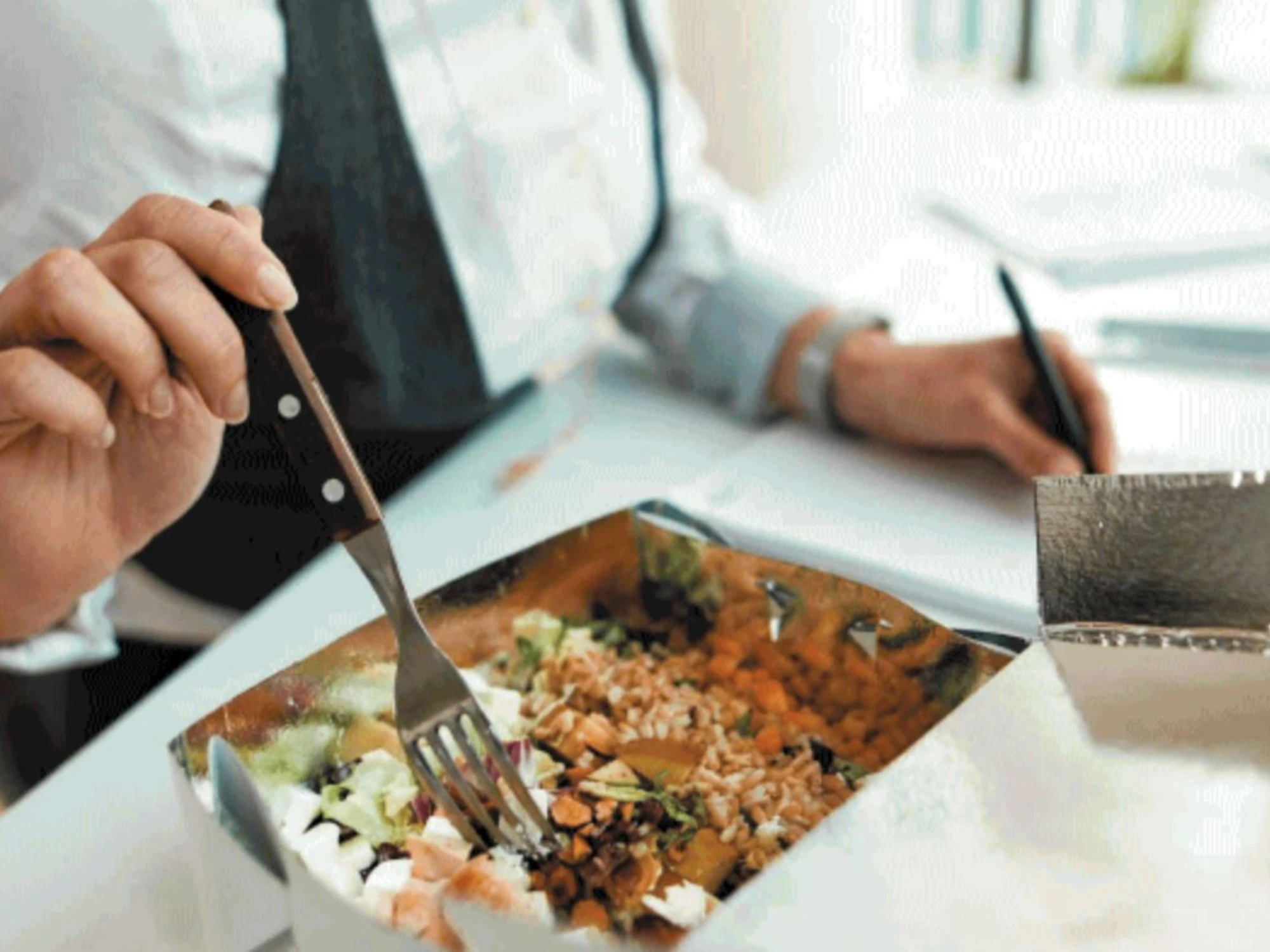 Lasagne, risotto e polpette: il pranzo in ufficio è slow