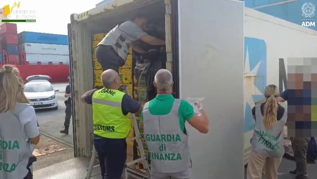 Savona, sequestrati al porto di Vado Ligure 800 chili di cocaina