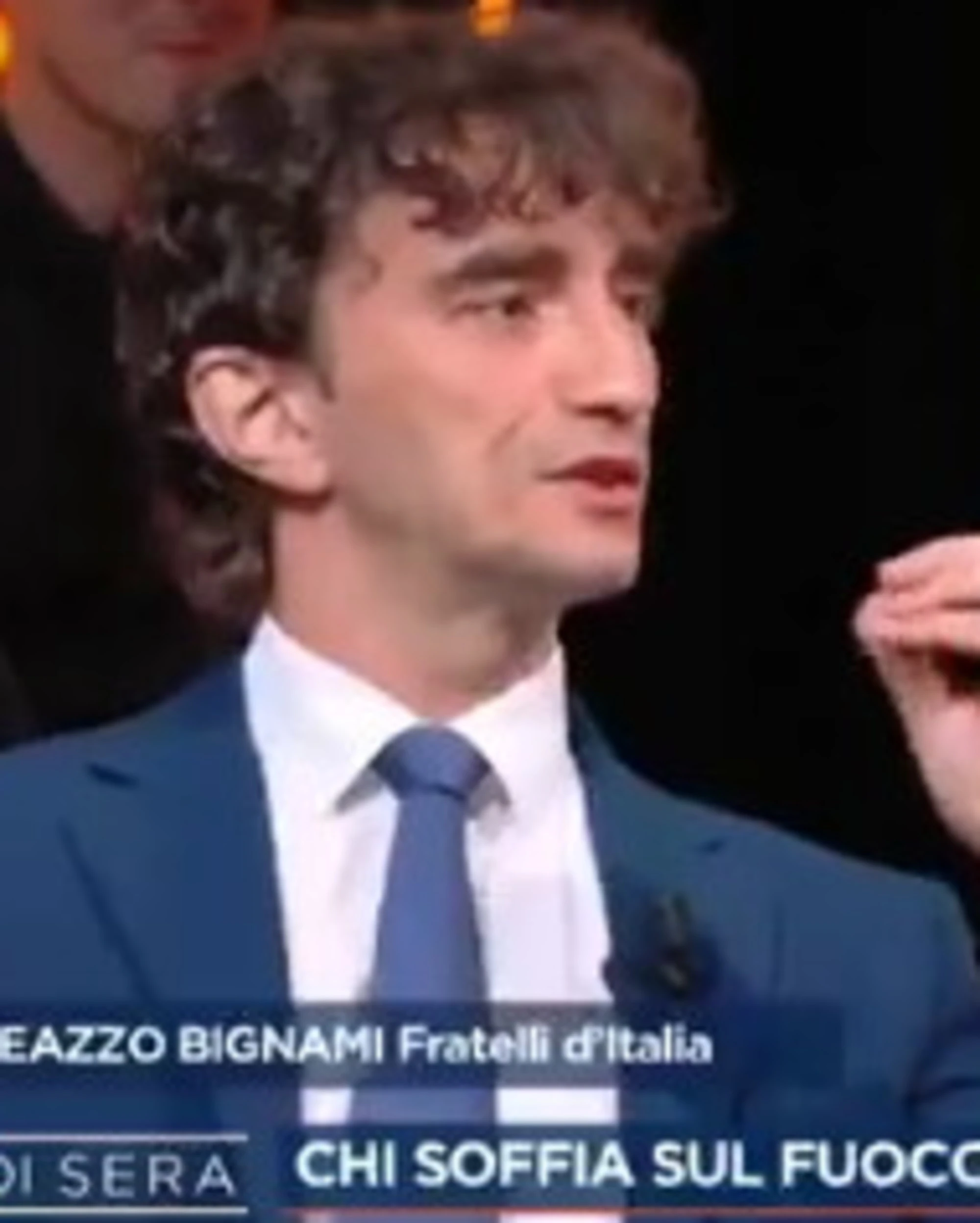 Bignami zittisce la sinistra: "Ho una cicatrice per una bastonata dei compagni"